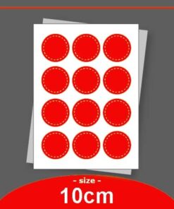 Round Shape - Size 10cm (Semi)