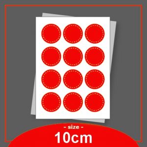 Round Shape - Size 10cm (WP)