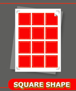 STICKER SQUARE SHAPE (SM)
